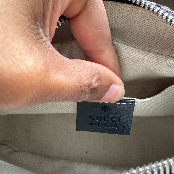 Gucci gg marmont canvas shoulder bag pink - Picture 5 of 8